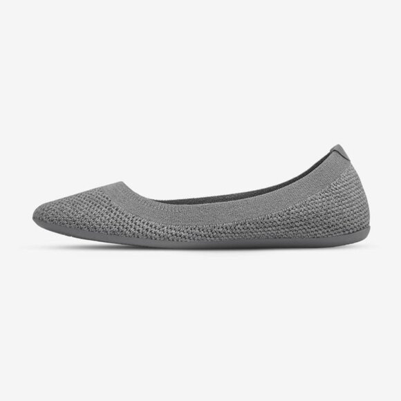 Allbirds 6 Grey Shoes Flats Slip On Mist Tree Breezers Gray Ballet Anthropologie - Picture 5 of 13